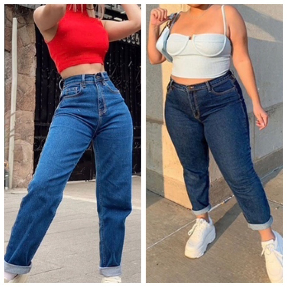 Fashion Nova - I Got It From My Mama Jeans - Size 7/28 NWT​​​​​​ - Picture 14 of 16